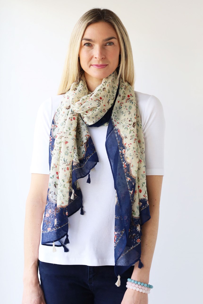 BOTANICAL SCARF
